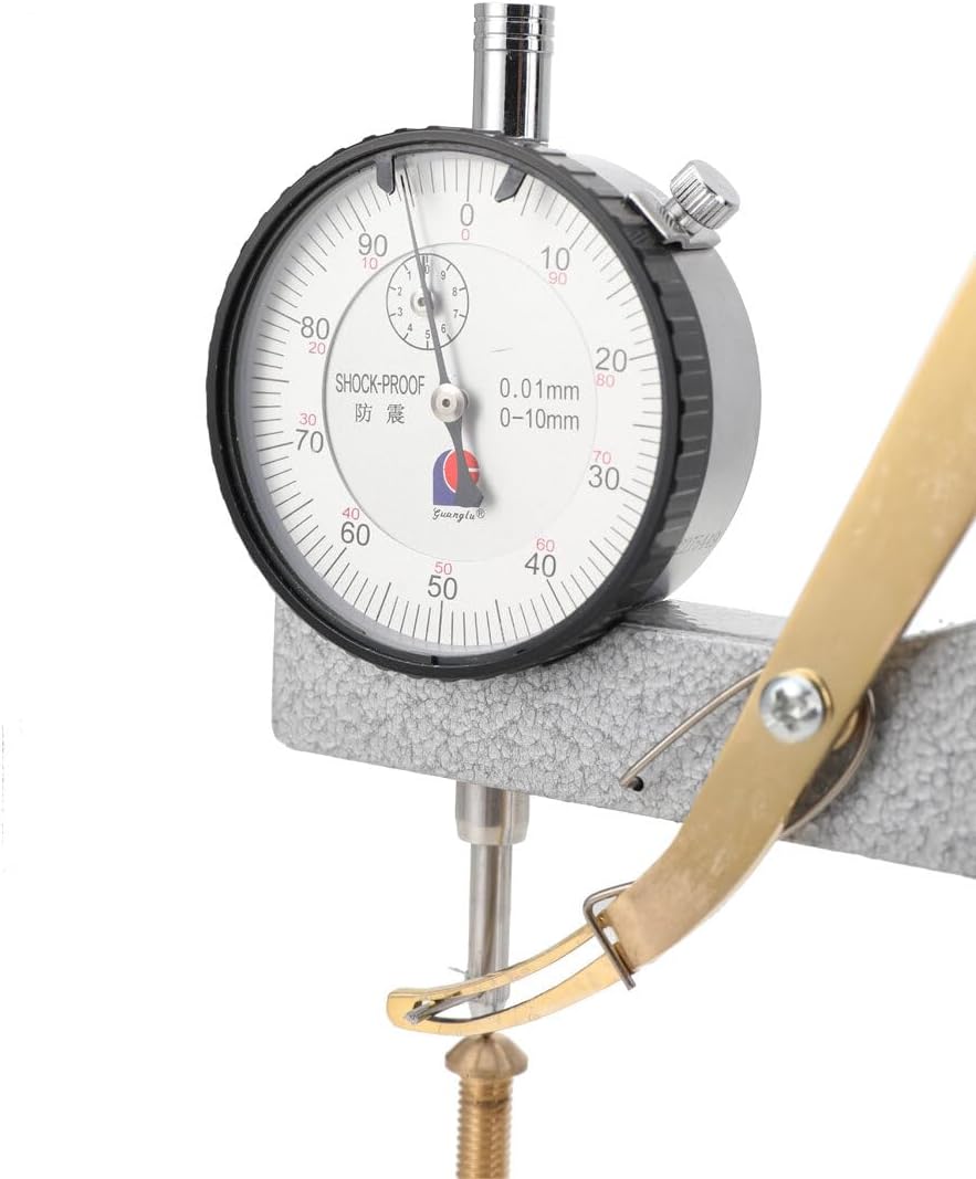 Violin Thickness Gauge, Grauating Caliper, 0-0.4inch Range, Luthier Tools | Multifunctional Thickness Measuring Tool, Dial Indicator Luthier Tools for Violin
