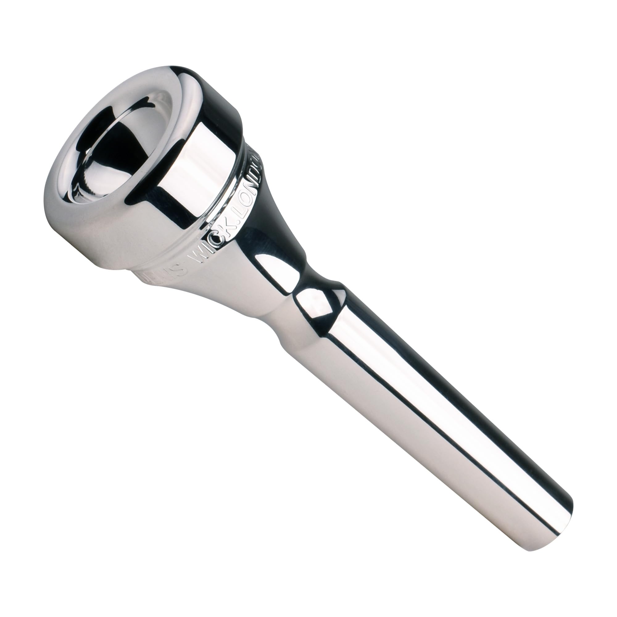 Denis Wick Classic Trumpet Mouthpiece Silver Plated, 5882-3 - Barrel Backbore for Balanced Airflow and Tone - Trumpet Accessories for Effortless Articulation 16.75 x 5.05 x 3.7mm