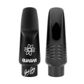 JodyJazz QUASAR™ Alto 9* Saxophone Mouthpiece Crafted with German Hard Rubber - Short Facing Curve with High Baffle, Bullet Chamber & Vibra Table™ Design - Black - Pack Of 1