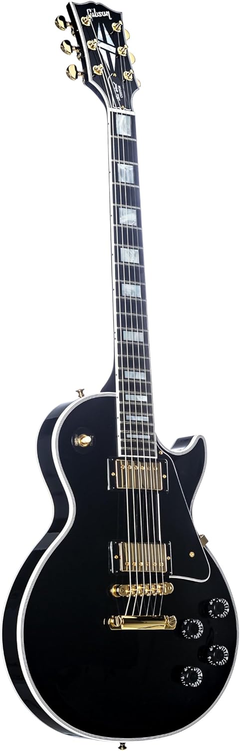 Gibson Custom Shop Les Paul Custom Ebony w/Ebony Fingerboard w/case