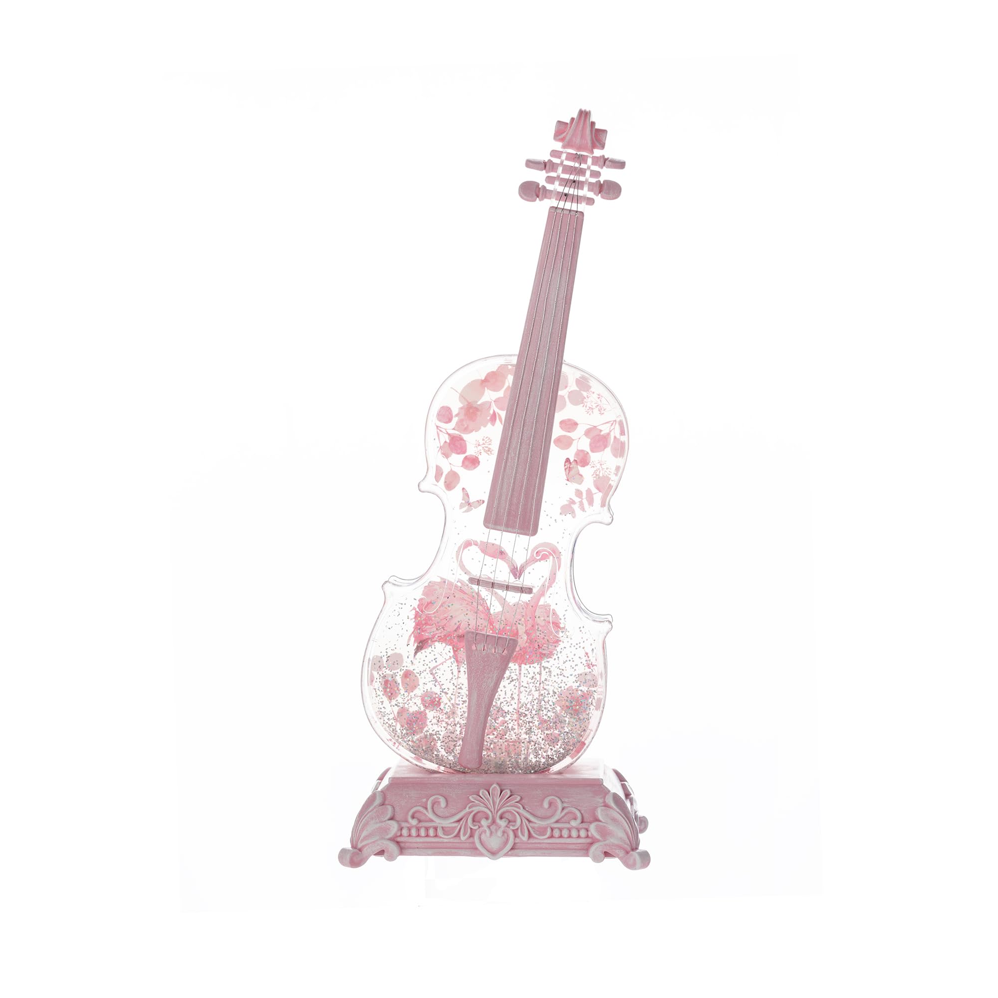 Violin Snow Globe Music Box Gifts for Kids Friends Little Girls Women Granddaughter Sister Violinists Birthday Valentine's Day Weddings Anniversaries Decor Christmas Decorations (Unicorn)