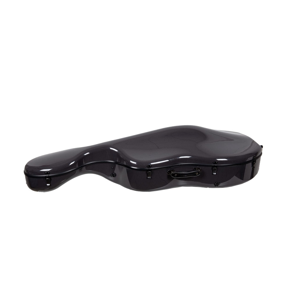 Crossrock Carbon Fiber Case fits for 4/4 Full Size Cello with Removable Shoulder Straps-Black(CRF3020CEFBK)