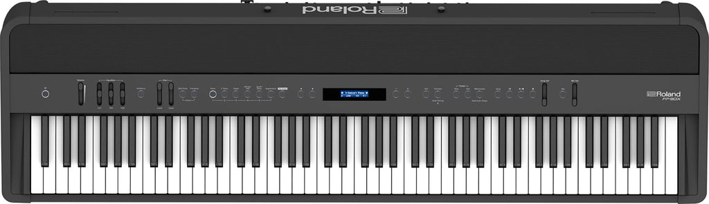 Roland FP-90X 88-Key Digital Piano - White Bundle with KSC-90 Stand, Three Pedal Unit, Bench, Online Lessons, Instructional DVD, and Austin Bazaar Polishing Cloth