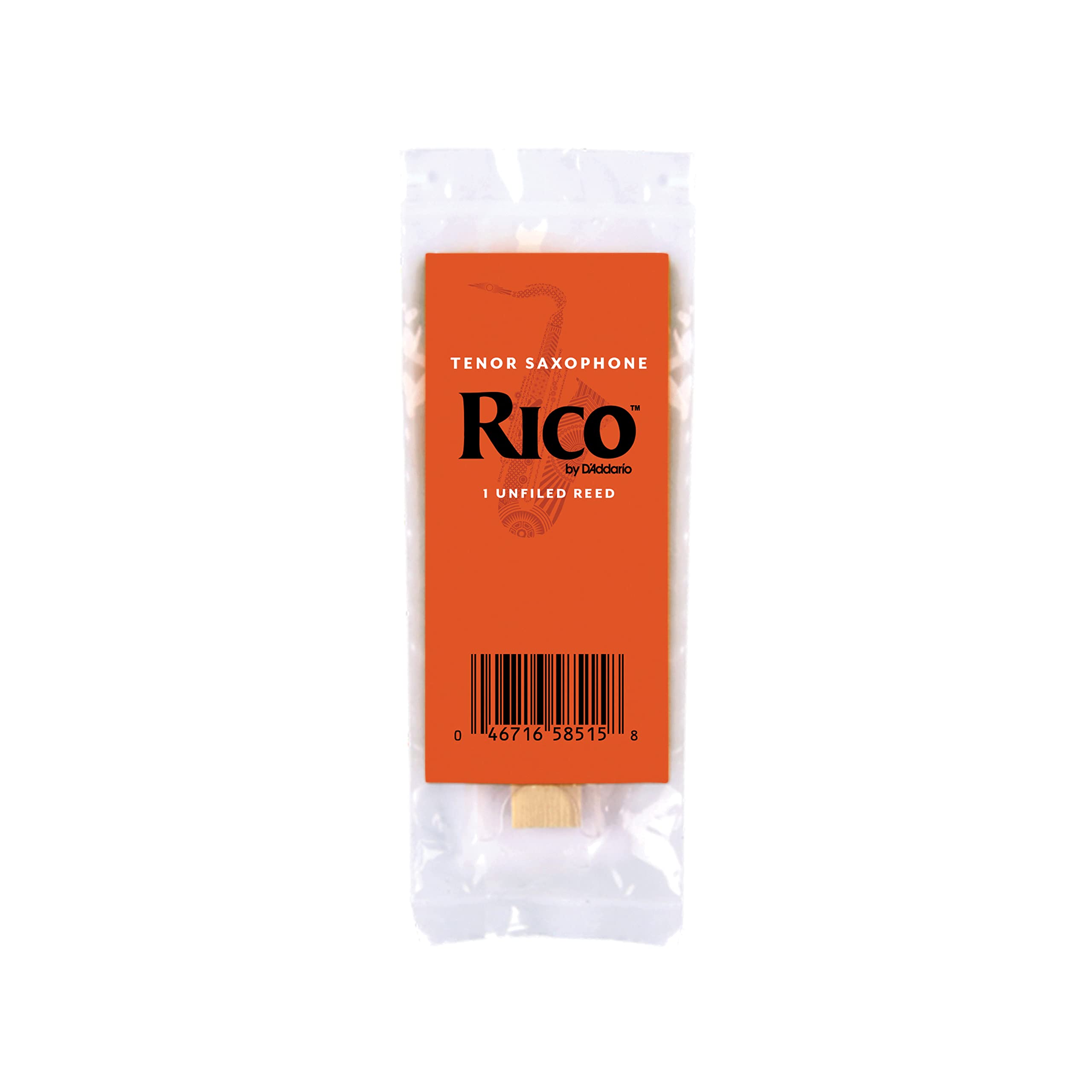 Rico Organic Tenor Saxophone Reeds, Strength 3.0, Pack of 10