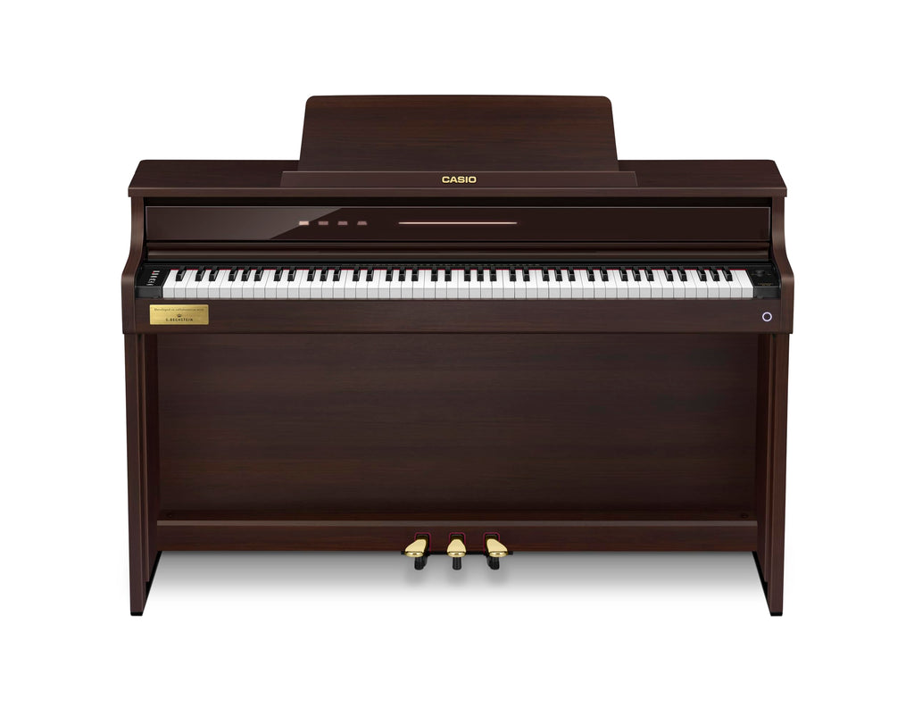 Casio Celviano AP-750 – 88-Key Digital Console Piano | Smart Hybrid Hammer Action Keyboard CELVIANO Edition | 39 Built In Tones | Black