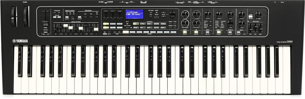 Yamaha CK Series 88-Key Stage Keyboard with Built-In Speakers, Black (CK88)
