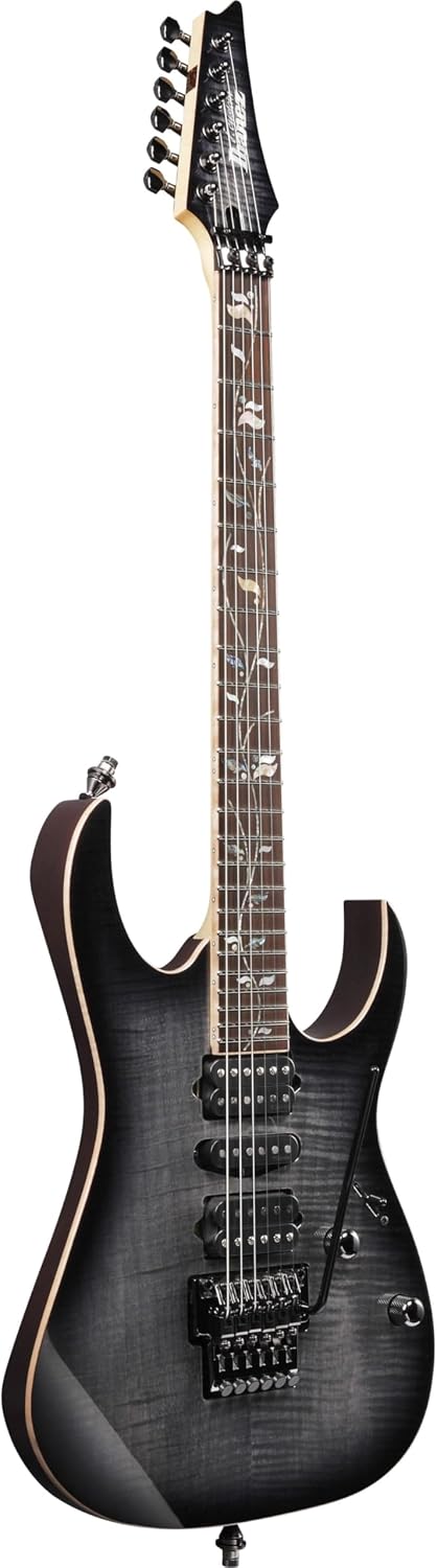 Ibanez J Custom RG8570 Electric Guitar - Black Rutile