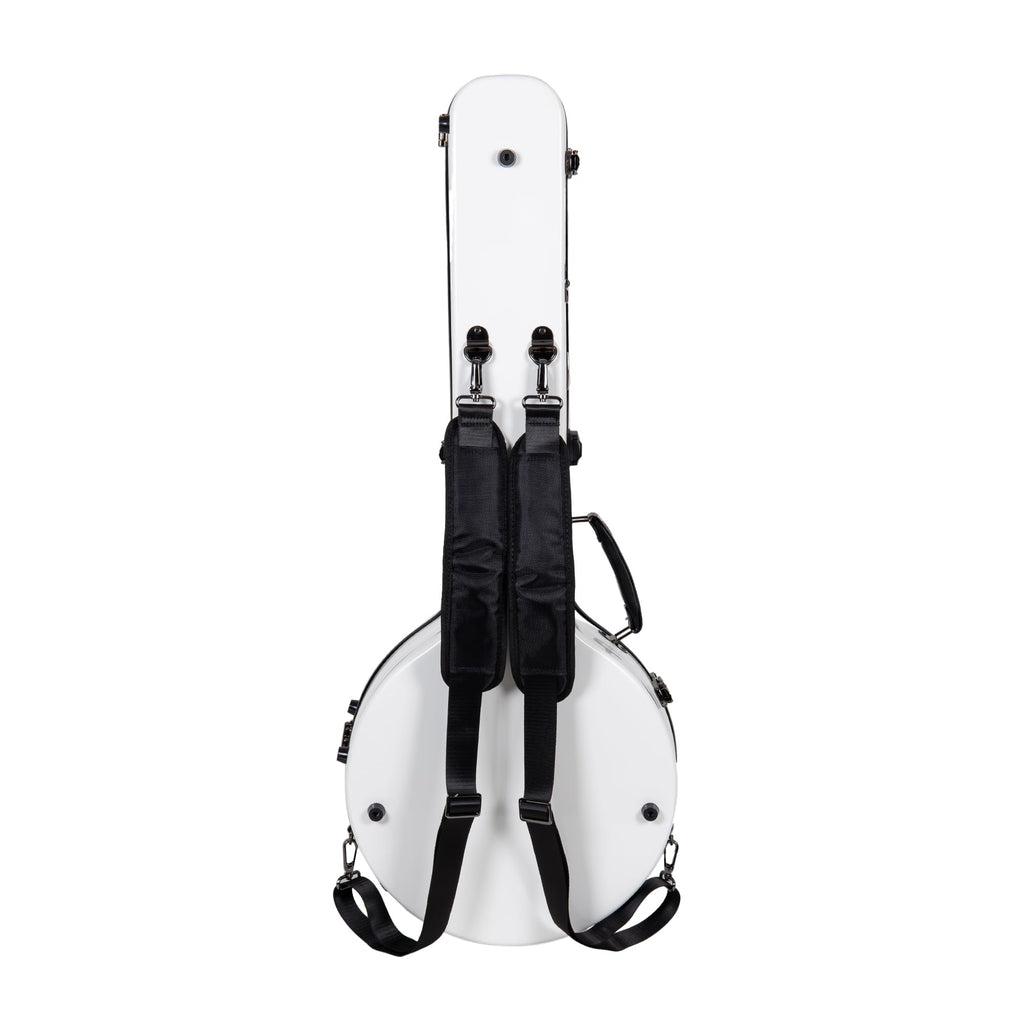 Crossrock Poly Carbon Cello Case for 4/4 Full Size | Red Matte Finish, Black Velvet Interior, Wheels, Music Pouch – Lightweight Protection Series
