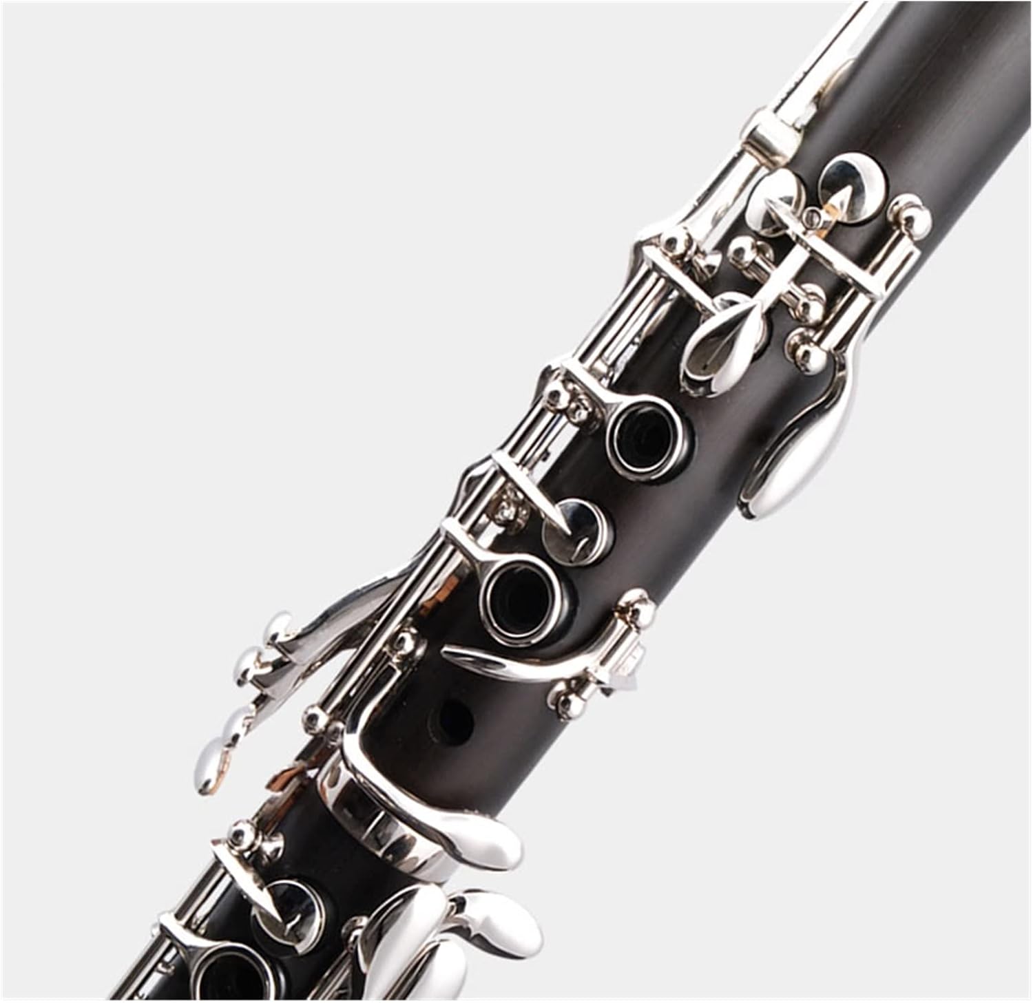 TSTS B-Flat Clarinet Nickel Plated for Beginners Adult Professional Playing Grades Clarinet for Beginner
