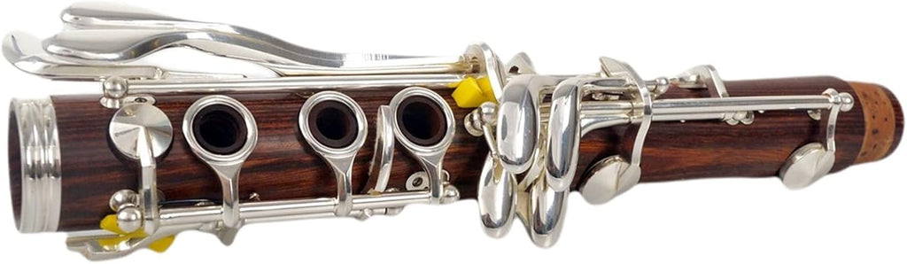 Red Wood Professional Clarinet Bb Rosewood Clarinet Silvering Keys Solid Wood SIB Klarnet Professional Clarinet