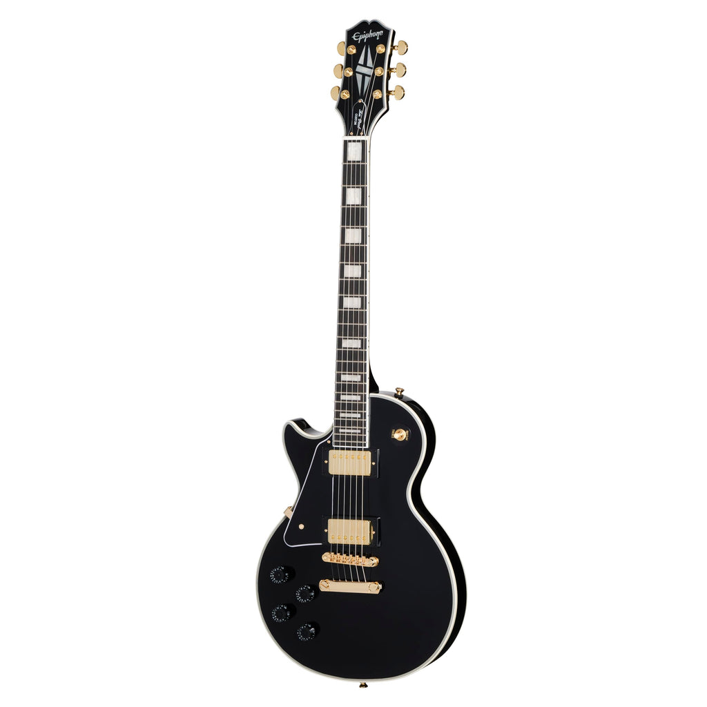 Epiphone Inspired by Gibson Les Paul Custom, Alpine White with Bag