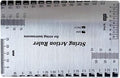 TopHomer String Action Gauge Ruler, Stainless Steel Guitar String Height Gauge with Inch & Metric Scales for Electric Acoustic Bass and Luthier Use