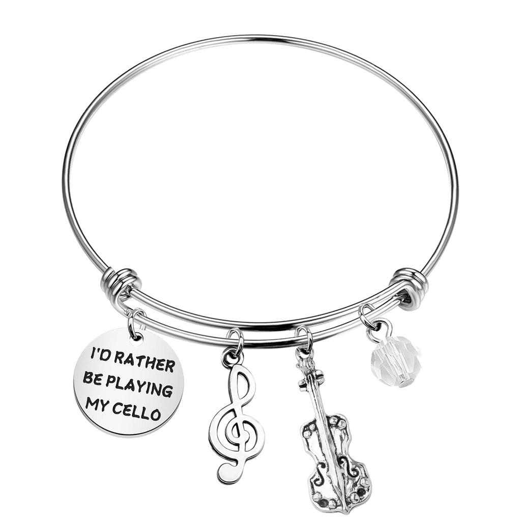 MAOFAED Cellist Bracelet - Cello Player Gift for Her