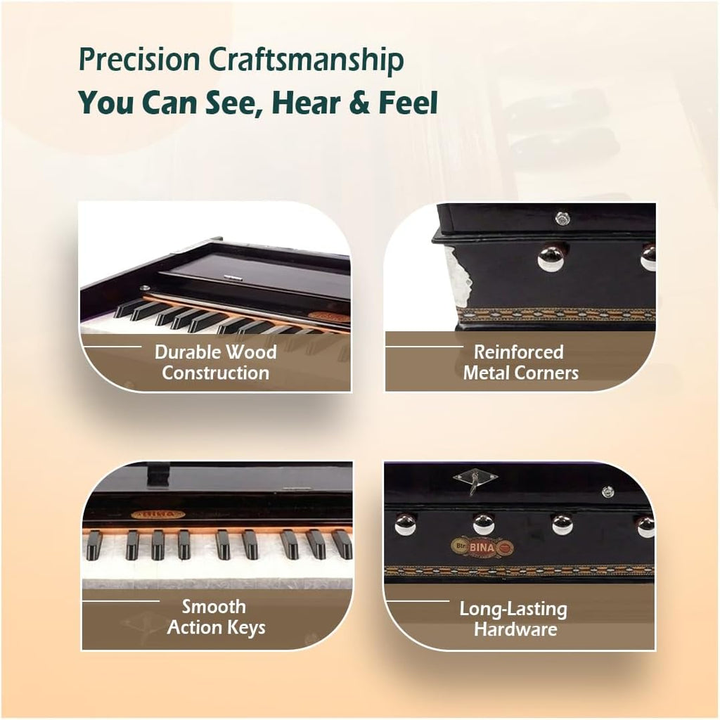 Bina Harmonium Standard No. 5 Professional