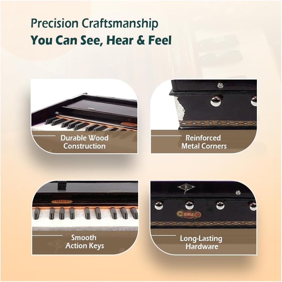 Bina Harmonium Standard No. 5 Professional