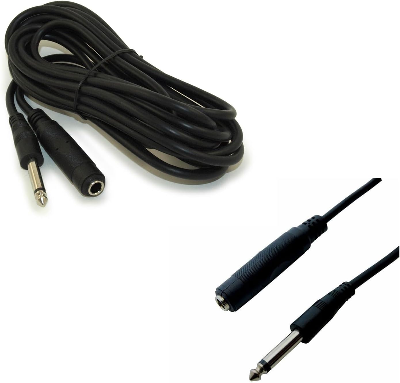 Barcus Berry 4000 1-Key Grand Piano and Harp Planar Wave System with Piezo Sensor - Bundle with XLR Cable, Instrument Cable, 1/4" Extension Cable, and Cable Ties