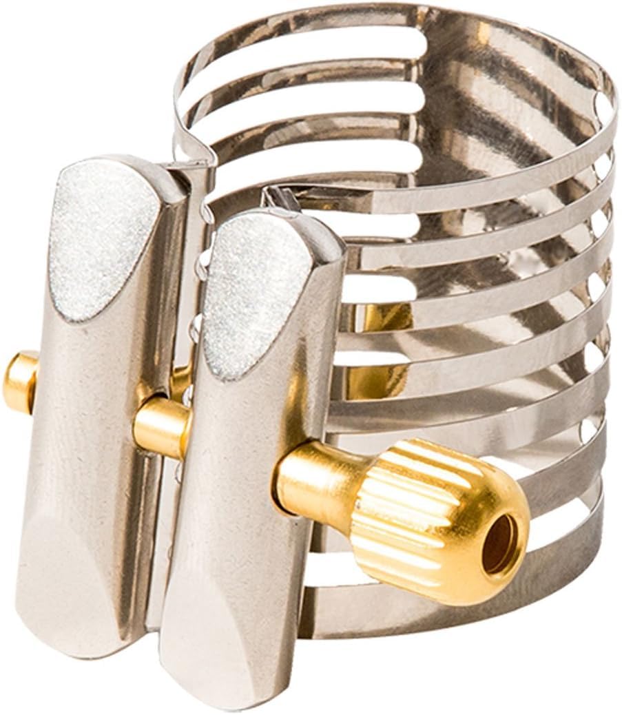 Rovner Ligature & Plastic Cap for Tenor Standard Saxophone - Versa Ligature for Metal Mouthpiece (V-3ML)