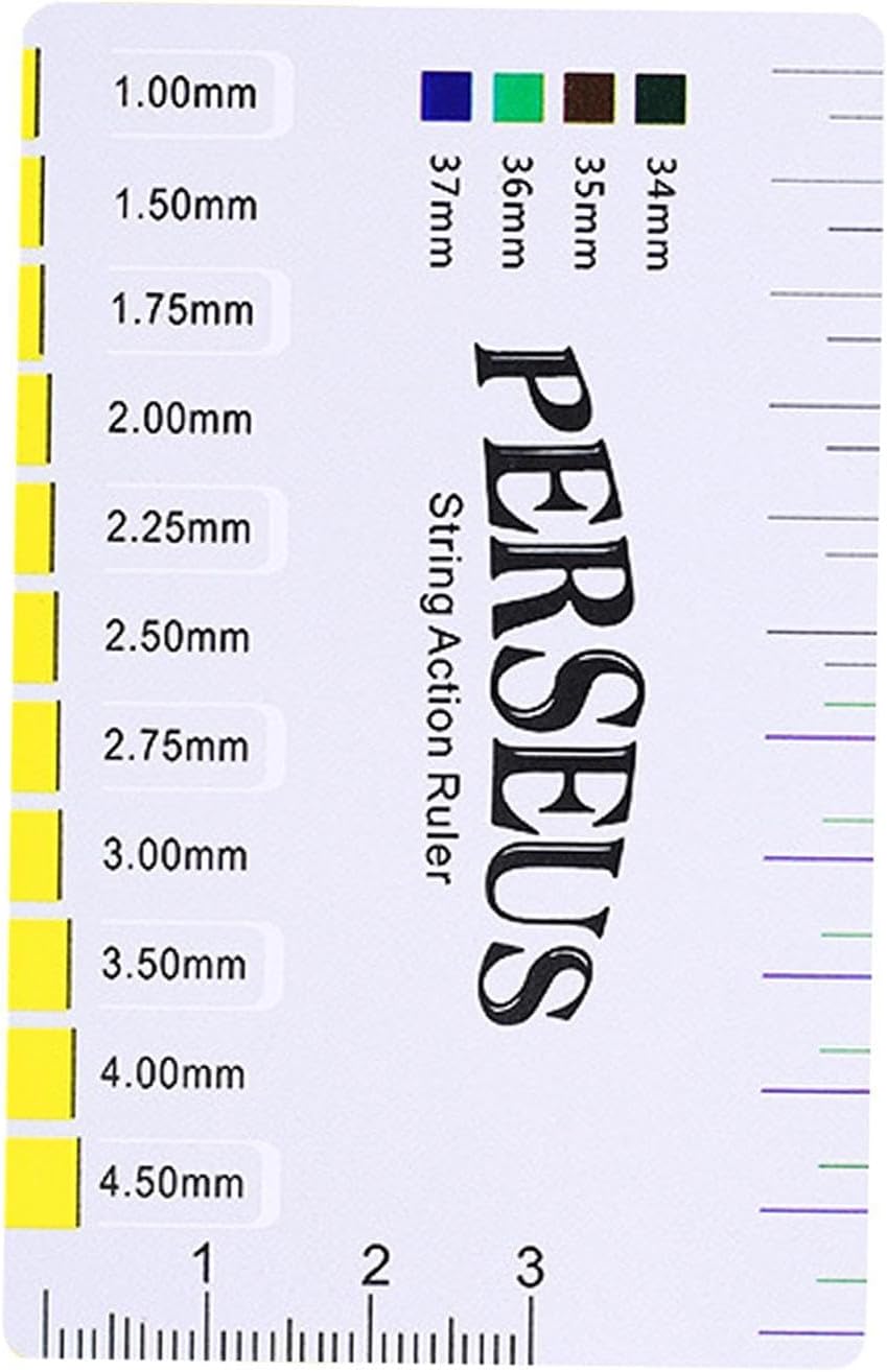 String Action Gauge Precise Professional Multifunctional Lightweight Ruler | String Height Measurement Tool for Setup Maintenance Repair Stringing