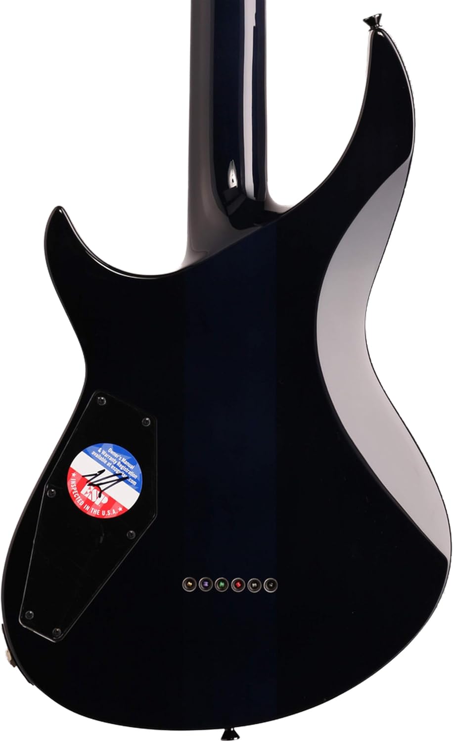ESP E-II Horizon-III Electric Guitar with Case, Reindeer Blue
