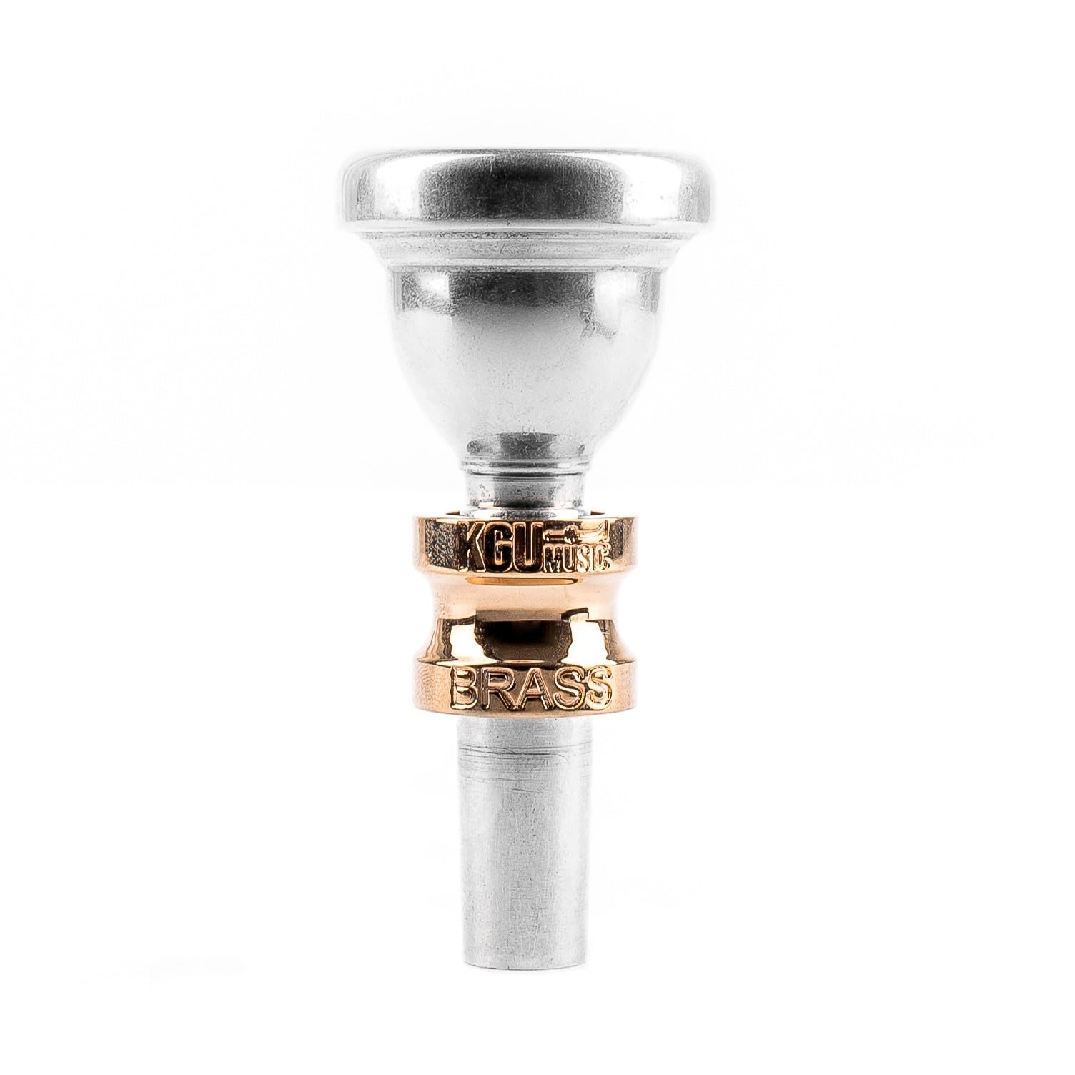Mouthpiece SMALL Shank Booster for TROMBONE. Brass Accessory. Tone enhancer (Silver plated)
