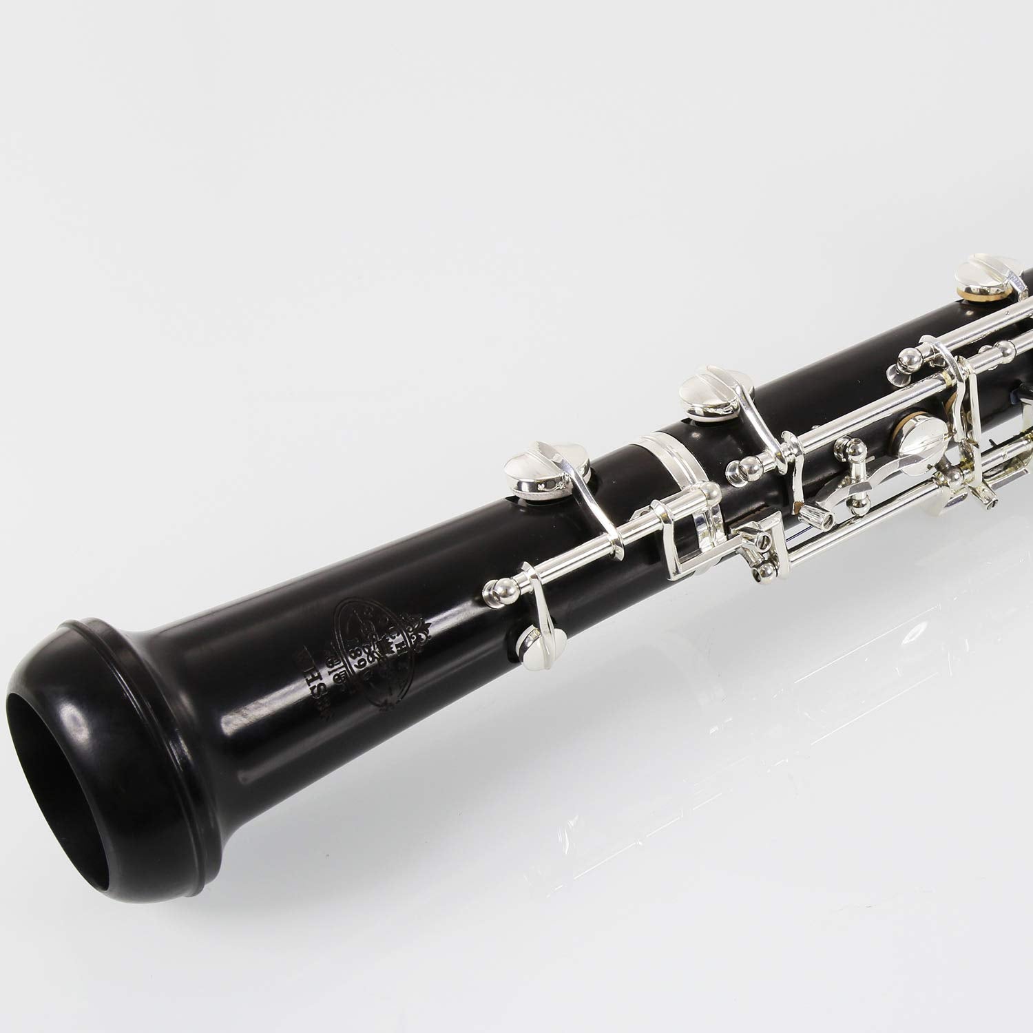 Rochix Oboe Professional Performance Level RHG13 Redwood Body Gold Plated Semi Automatic C Tone with 2 Reeds,1 Cleaning Cloth,1 Oboe Swab,1 Thumb Rest,1 Case and More