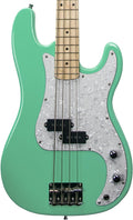 Sawtooth EP Series Electric Bass Guitar, Surf Green w/Pearl Pickguard