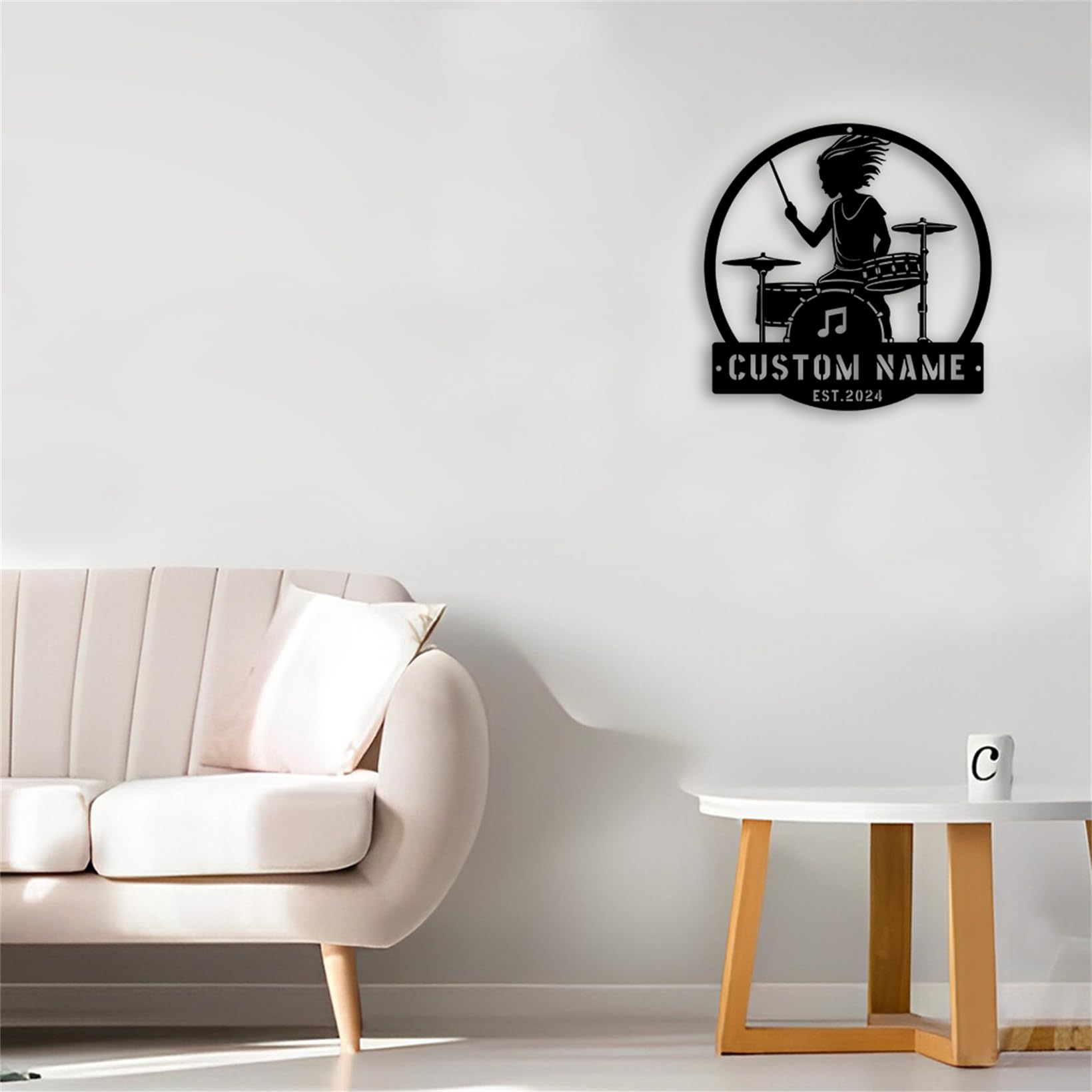 Personalzied Guitarist Name Wall Sign LED Lights Custom Cello Wall Art Music Neon Sign Electric Guitar Night Light Rock DJ LED Lamp Music Studio Plaque Musical Shed Name Plaque for Teacher