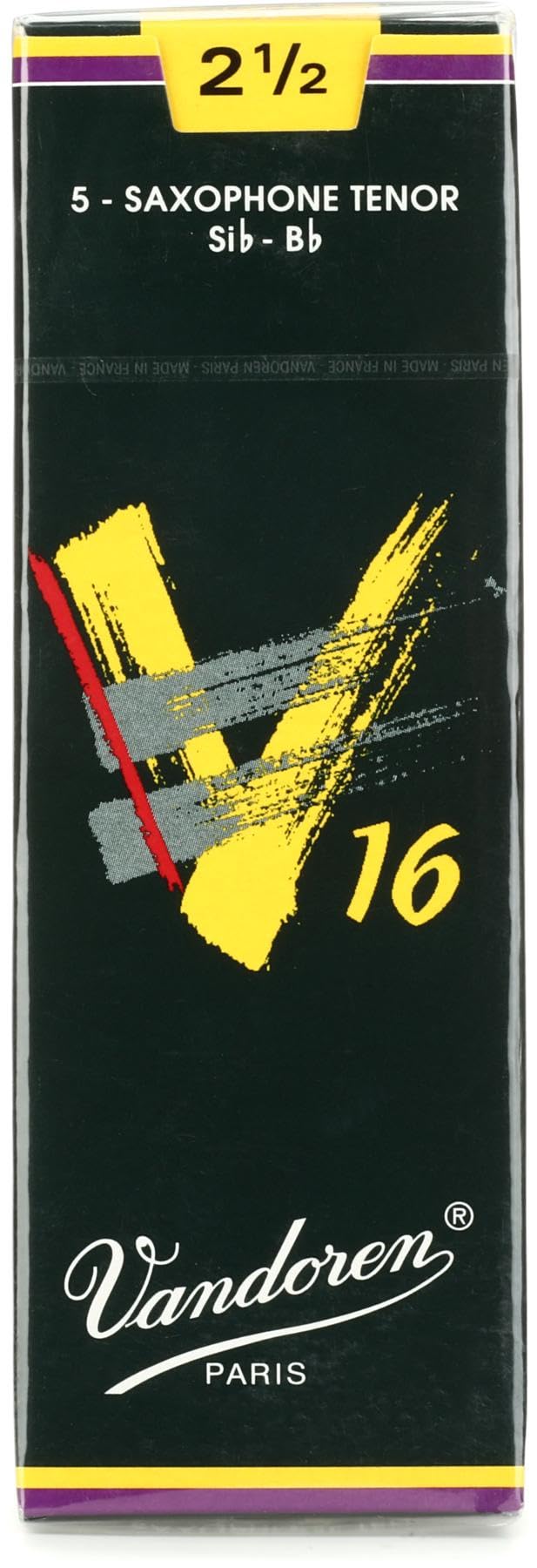 Vandoren SR723 Tenor Sax V16 Reeds Strength 3; Box of 5