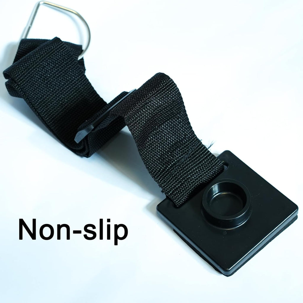 Adjustable Cello Endpin Anchor Non-slip with O-ring Stopper Stand Thick Pad Antiskid Sponge for Cellist Practice Performanc, Stopper Rest Holder Stand Antiskid Device Adjustable Strap (Wooden)