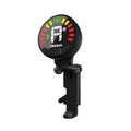 D'Addario Nexxus 360 Rechargeable Cello & Bass Tuner - Clip On Tuner for Cello & Bass - Auto Powers Off - Adjustable Full Color LED Screen