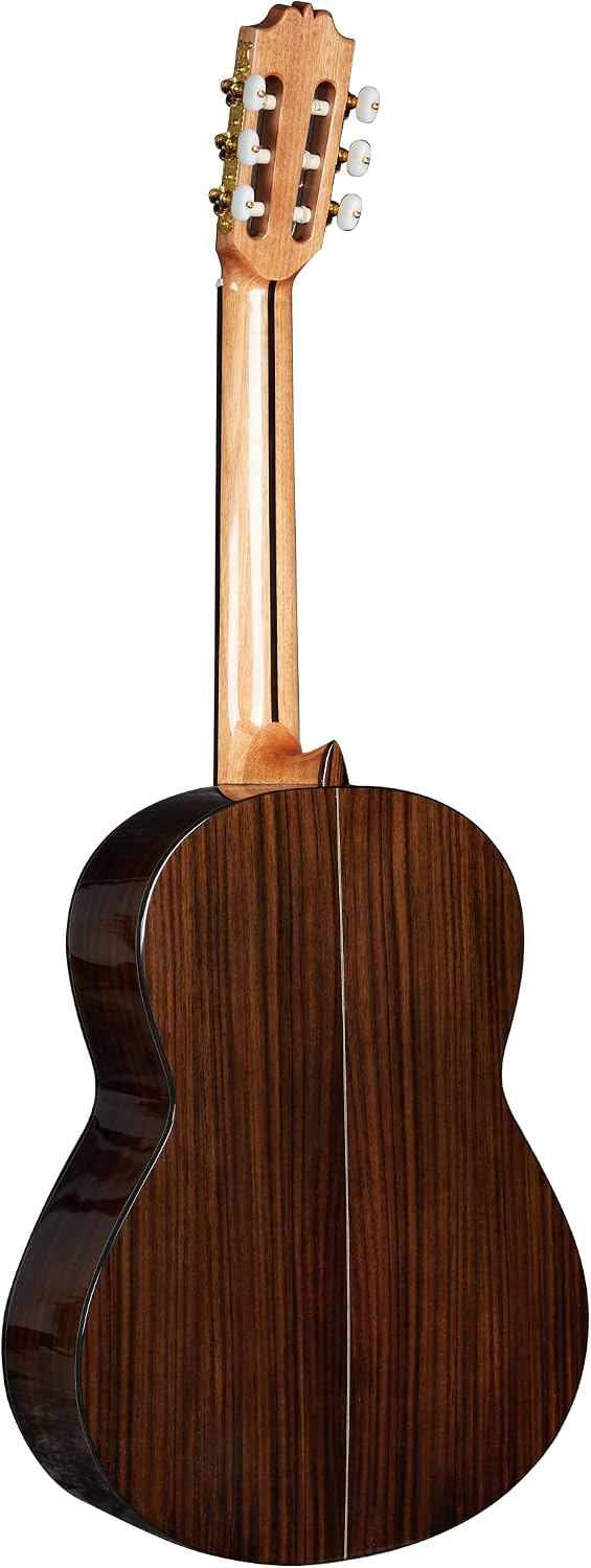 Aghartha AG-40 Classical Guitar 39-inch Solid Cedar Top, Handcrafted Spanish Heel Nylon String Guitar for Beginners and Professionals