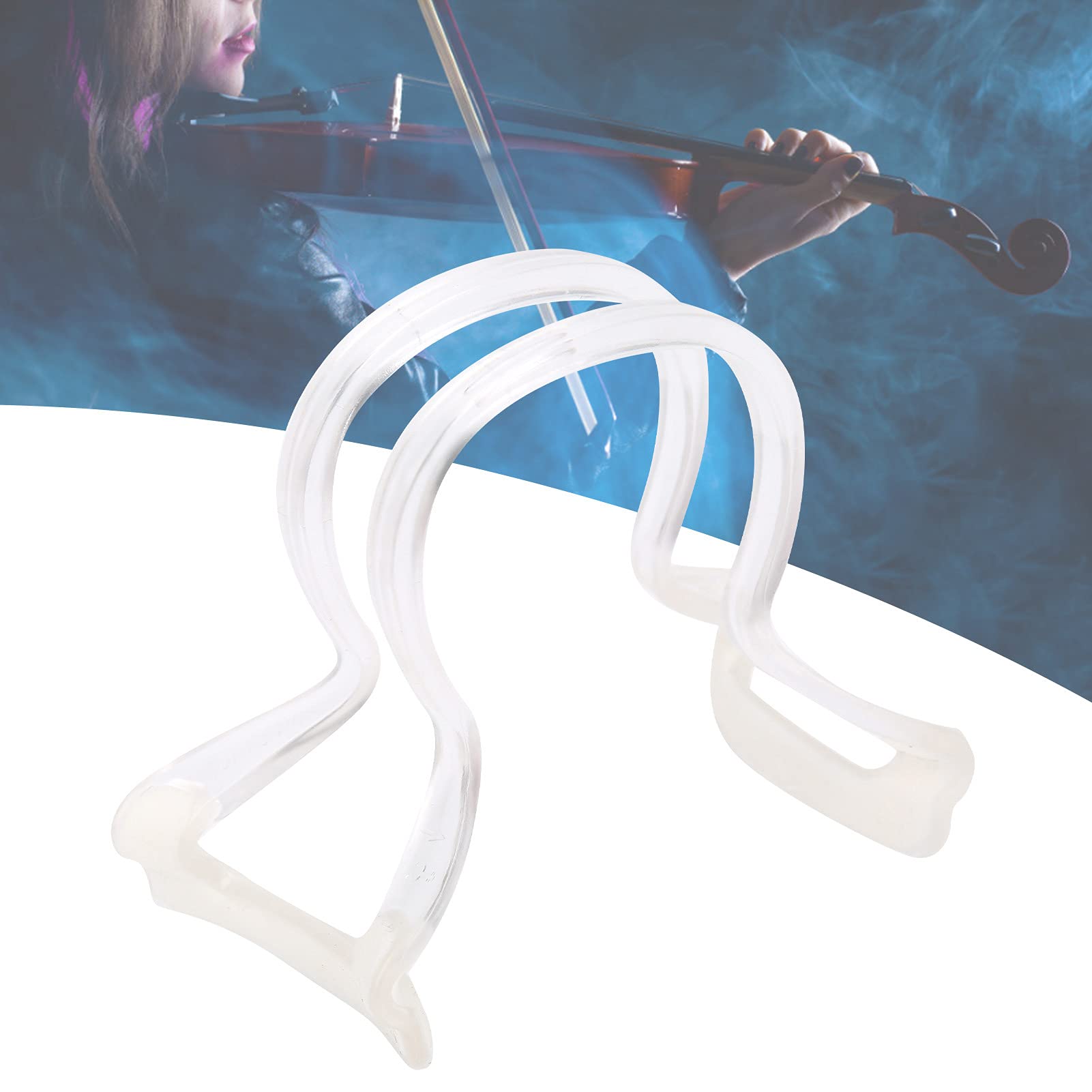 Violin Bow Straightener Tool for Beginner 1/4 1/8 1/10 Bow Straightness Corrector with Silicone Grips Teaching Aid(purple)