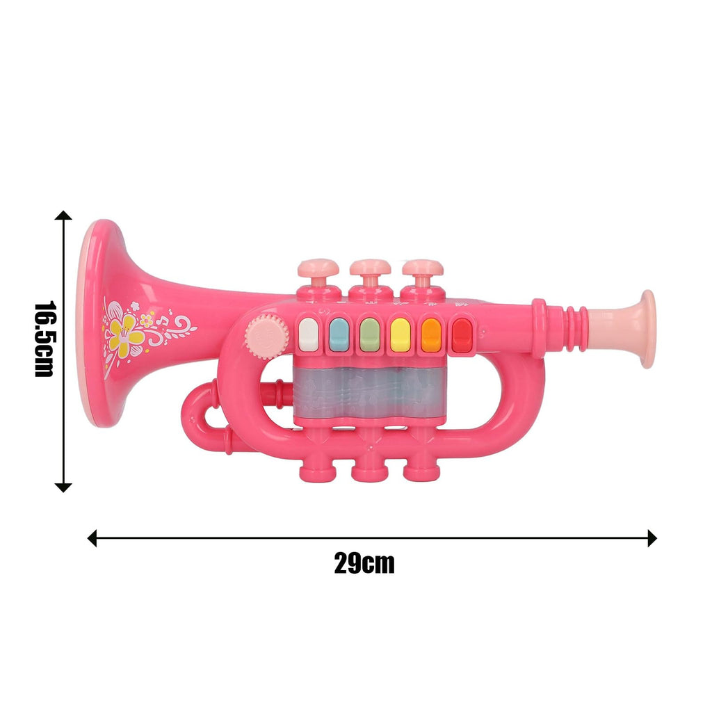 Musical Instruments, Kid Trumpet Children Preschool Music Toy for Boys and Girls(Blue)