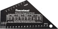 Guitar String Action Gauge, String Height Ruler, Guitar Fret Rocker, Fret Leveling Guide, Buzzing Fret Catcher, 1mm Thickness, Laser Etching, High Precision Graduations,Luthier Tools