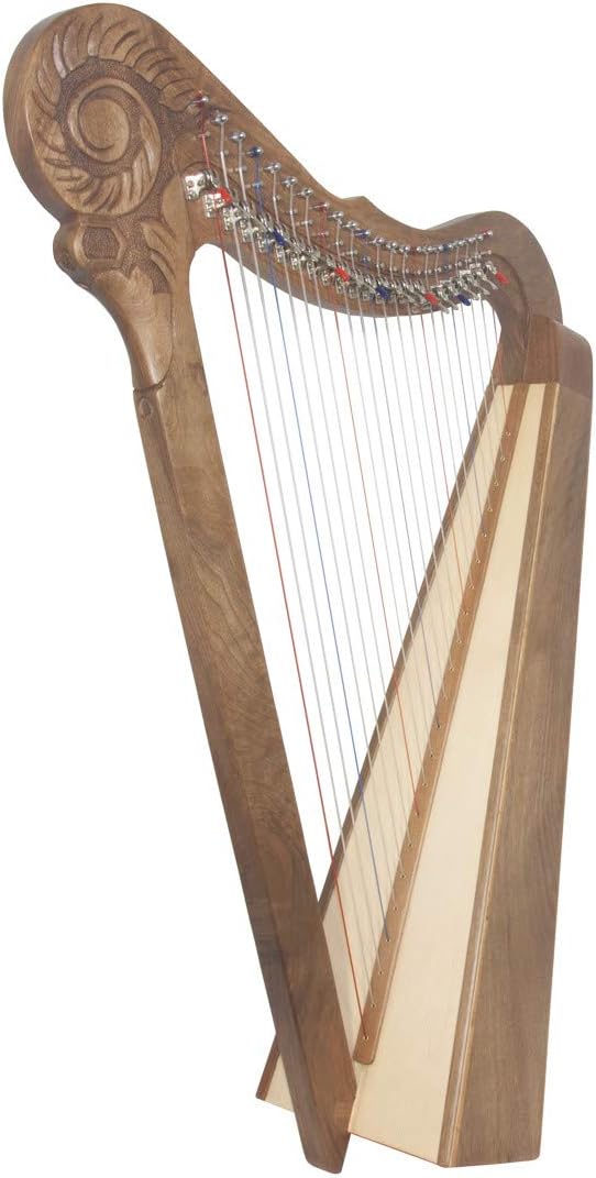 Roosebeck 22-String Parisian Harp w/Full Chelby Levers