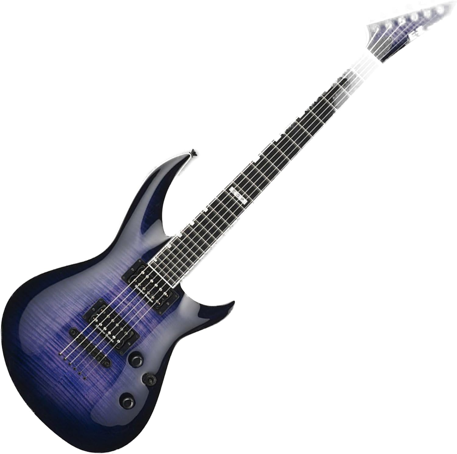 ESP E-II Horizon-III Electric Guitar with Case, Reindeer Blue