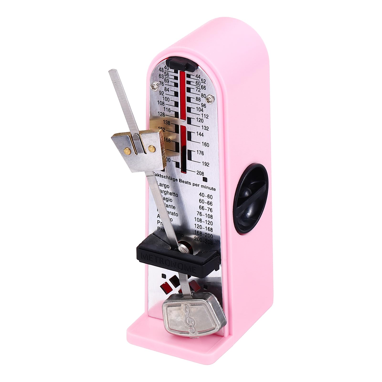 MECCANIXITY Mini Mechanical Metronome,High Accuracy Professional Musical Timer Universal Metronome for Piano Guitar Violin Ukulele Player,Sky Blue