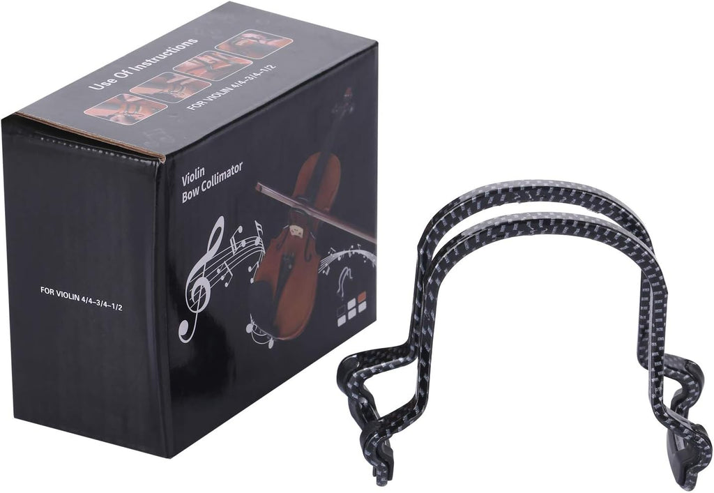 Violin Bow Straightener - Collimator Guide Tool for Beginner Training & Exercise