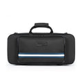 Lightweight Trumpet Case, Soft Gig Bag Backpack;(BGD-TRUMPET-CON) | Lightweight 600D nylon trumpet case with built-in backpack straps, EPS foam protection, velvet lining, storage pocket.
