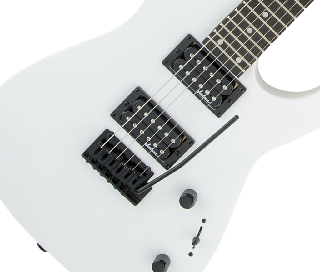 Jackson JS Series Dinky JS11 Electric Guitar - Metallic Red Bundle with Cable, Tuner, Strap, Picks, and Austin Bazaar Instructional DVD
