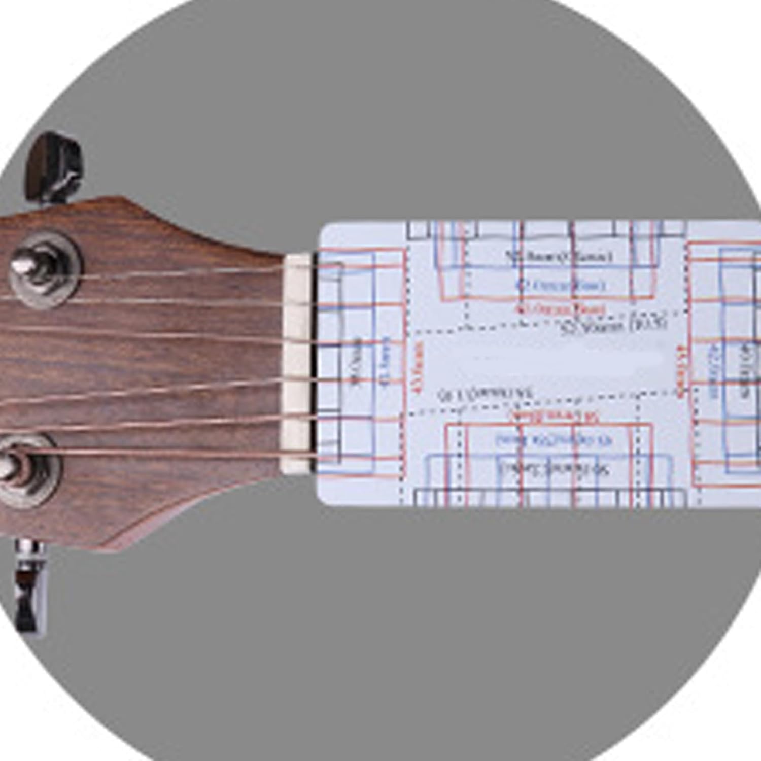 String Action Ruler Gauge String Height Measurement Tool Guitar Fret Leveling Ruler Set Up Repair Enduring Measuring