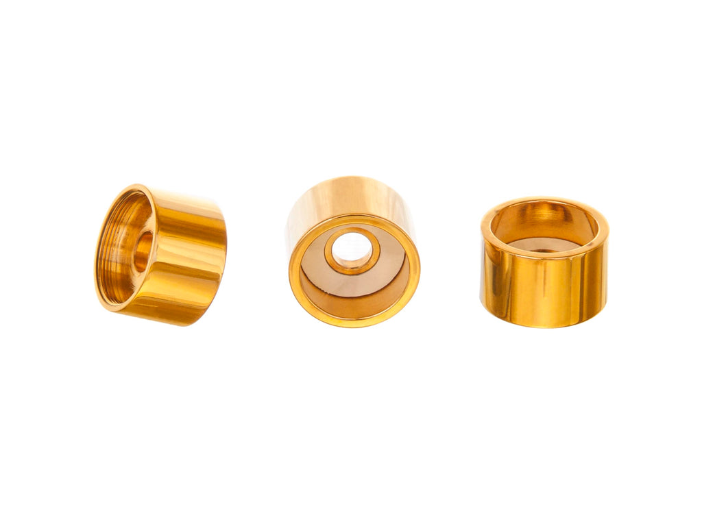 Trumpet Trim Kit for improving the sound. For all Bach Stradivarius Trumpet. Custom made KGUBrass (HEAVY, Antique Bronze Lacquer)