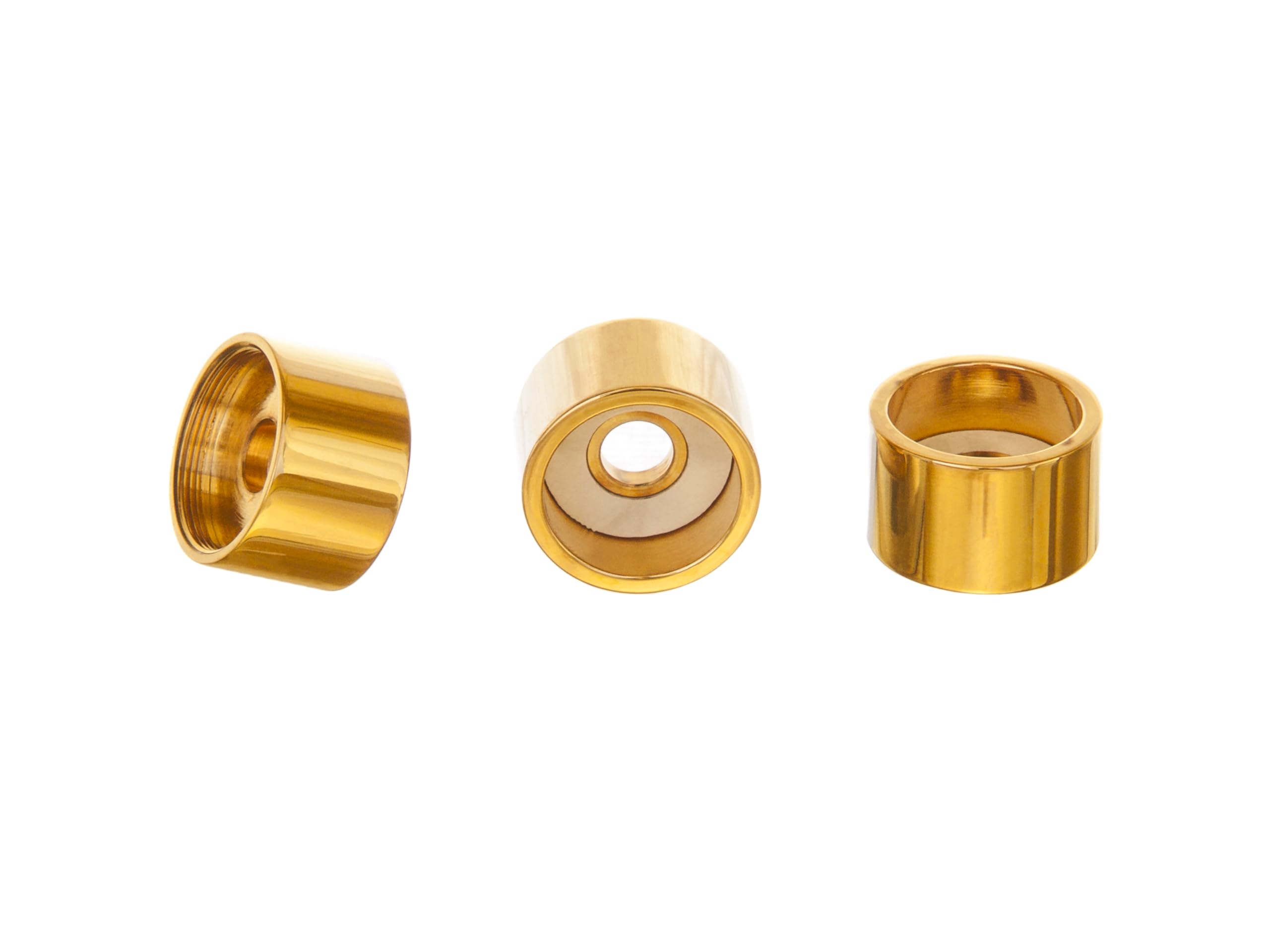 Trumpet Trim Kit for improving the sound. For all Bach Stradivarius Trumpet. Custom made KGUBrass (HEAVY, Antique Bronze Lacquer)