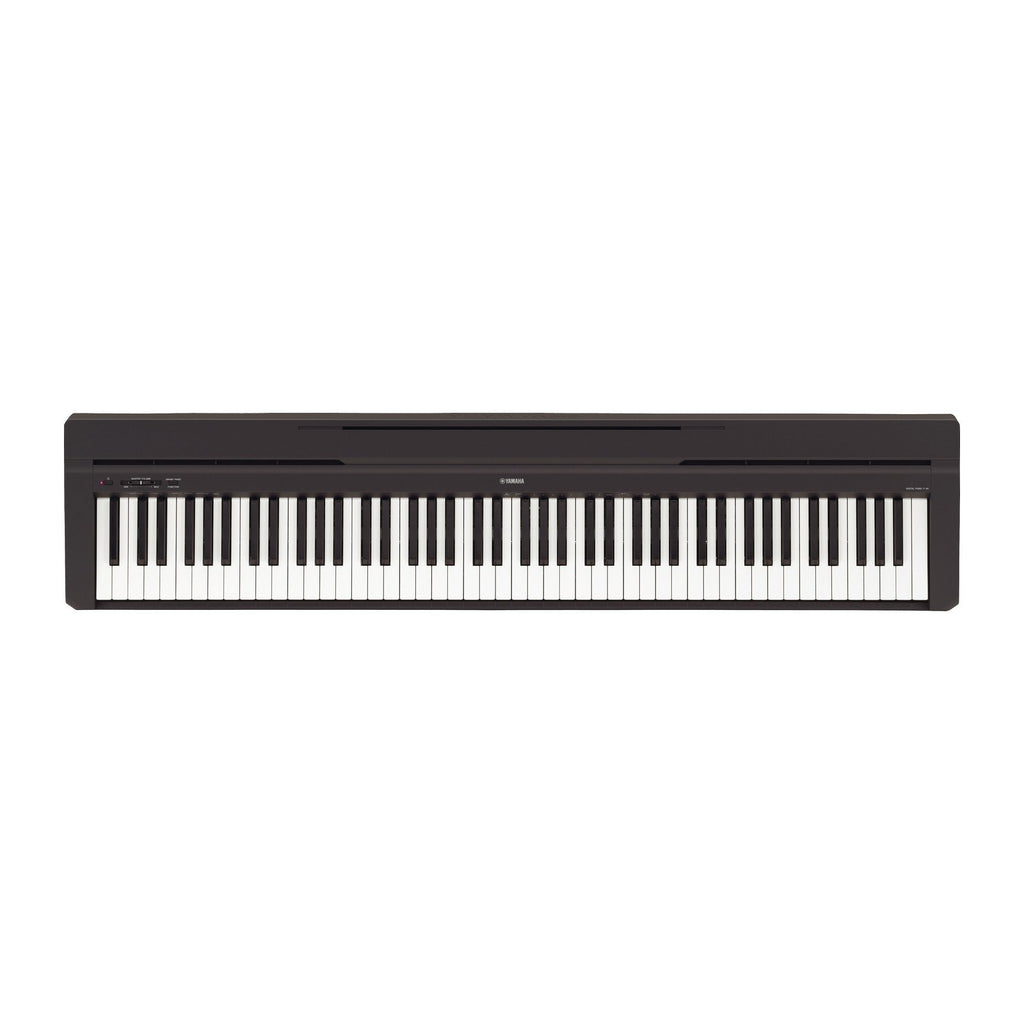 YAMAHA P45 88-Key Weighted Digital Piano Home Bundle With Wooden Furniture Stand And Bench
