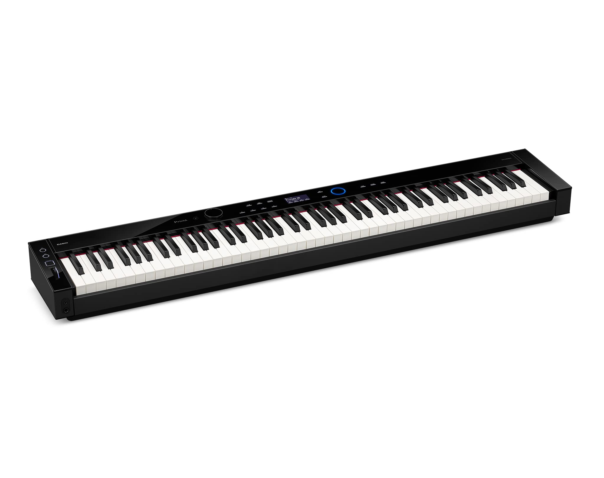 Casio Privia PX-S7000 Digital Piano - Black Bundle with Bench, Stand, Triple Pedal Unit, Headphones, Piano Book, Online Piano Lessons, Austin Bazaar Instructional DVD, and Polishing Cloth