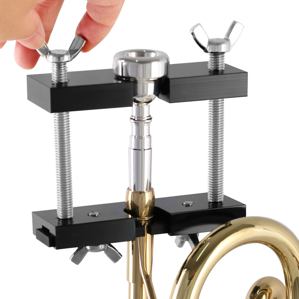 EASTROCK Trumpet Mouthpiece Puller Tool Mouthpiece Remover for Brass-Wind Instrument Black