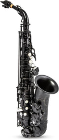BetterSax Session Alto Saxophone Matte Black Finish — Hand-Crafted Professional Saxophone — Enhanced Tone, Projection & Ergonomics — Includes Professional Hand-Finished Mouthpiece