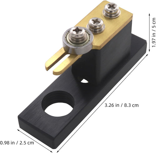 BESPORTBLE Electric Purfling Groove Cutter Stand for Violin and Cello Metal Luthier Tool with Uniform Groove Cutting for Home Repair and Workshop Use