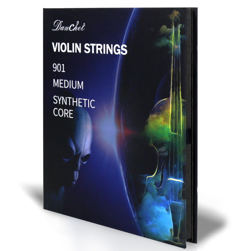 Violin Strings 4/4 Full Set Professional Performance Grade, Ball End, Nylon Wound 901B (Includes E, A, D, G Strings)…