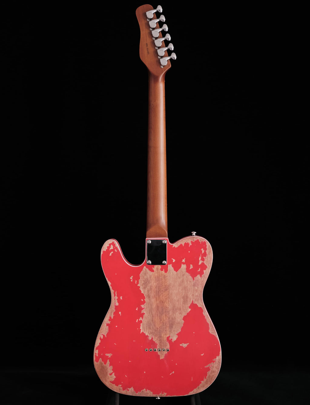 KGD Relic electric guitar mahogany body carbonized maple neck rosewood fretboard 6-string solidbody electric guitar S-S pickupsbrass barrel saddle bridge (Grass Green)